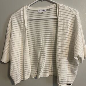 Calvin Klein Cream Knit Sweater